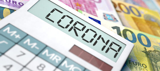 Bild zu: Corona-bedingte Liquiditätsengpässe überbrücken